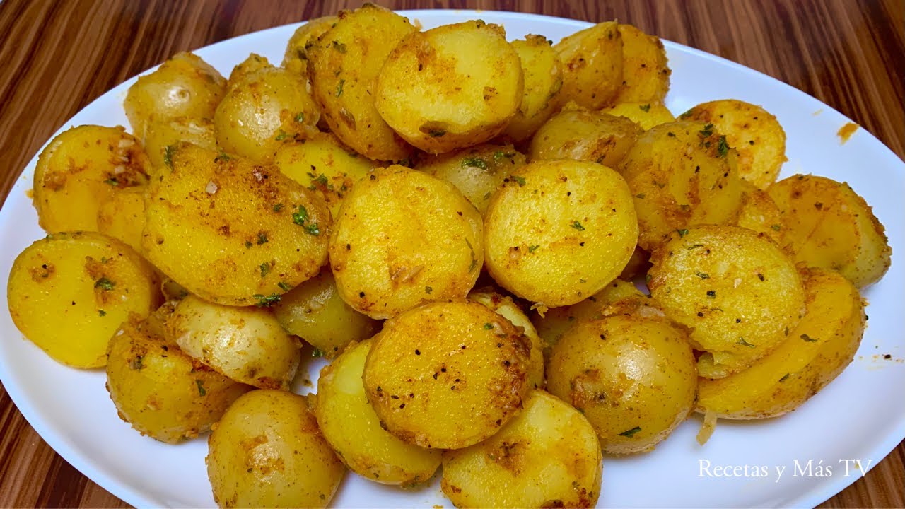 Papas Salteadas al Ajo y Limón bien Doradas una Receta perfecta para Navidad