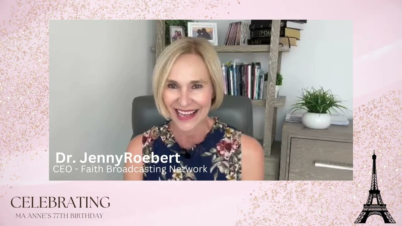 Dr. Jenny Roebert wishes Dr. Anne Tryon on her 77th Birthday