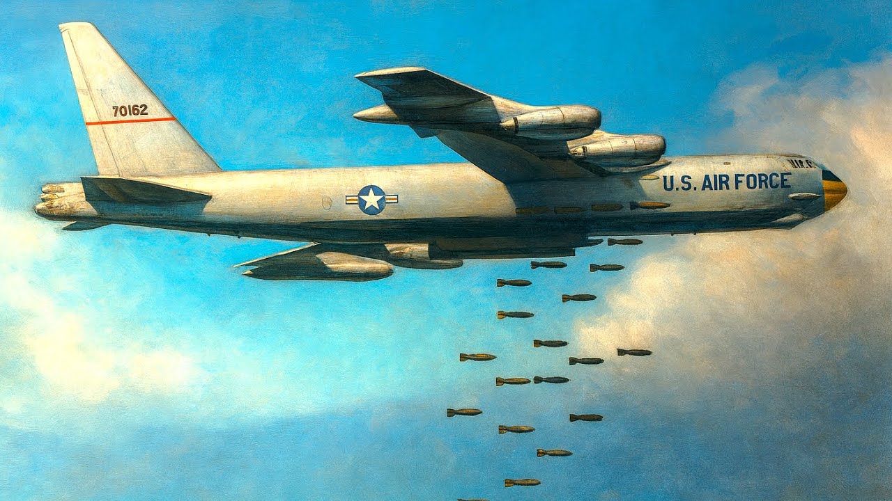 Неуязвимый B-52 — бомбардировщик, который оказался уязвимым в небе Ханоя | Война во Вьетнаме