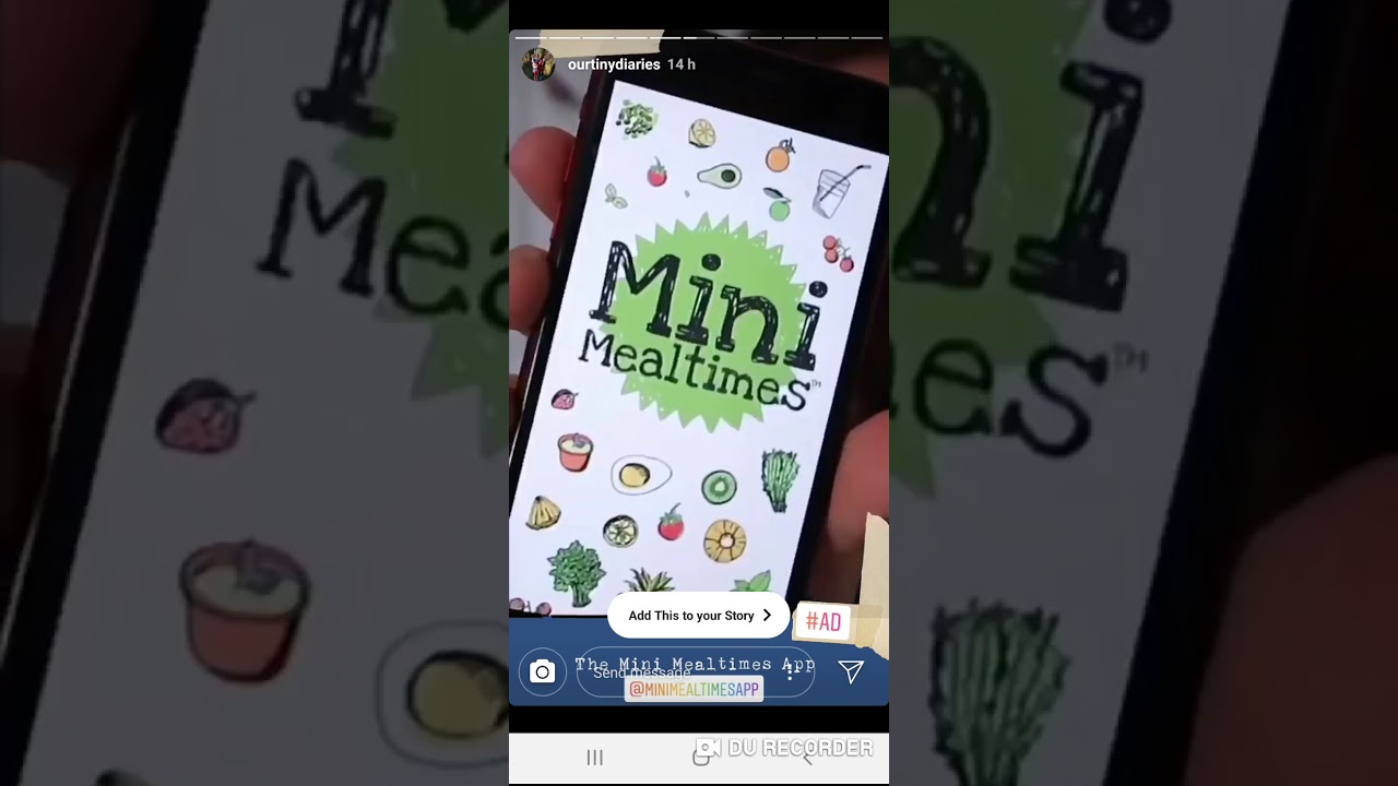 UK Mummy Blogger Reviews The Mini Mealtimes App