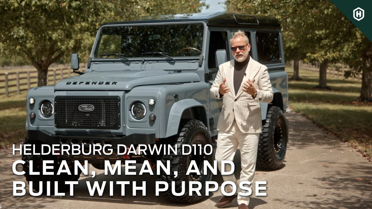 Helderburg Darwin D110 | A Modern Classic Reimagined — Clean, Mean, and Built with Purpose