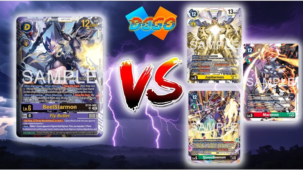 DCGO |Beelstarmon Vs DCGO Randomness (#digimontcg )