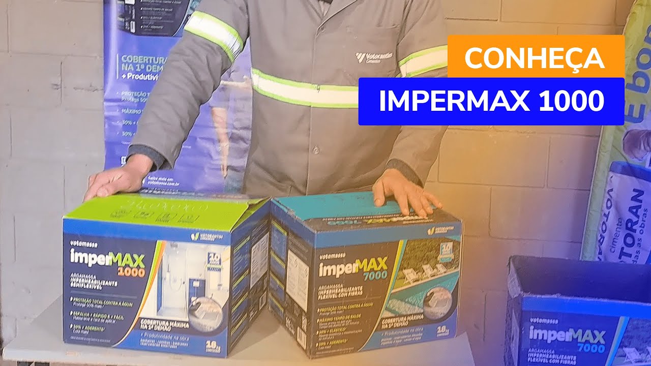 VOTOMASSA IMPERMAX 1000 | Conheça a Argamassa Impermeabilizante da Votorantim Cimentos