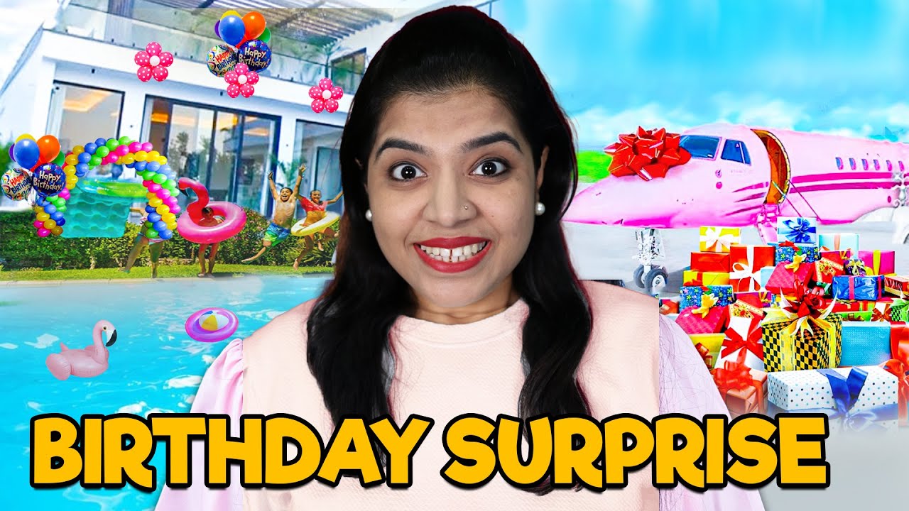 AKSHADA'S BIRTHDAY SURPRISE!!!