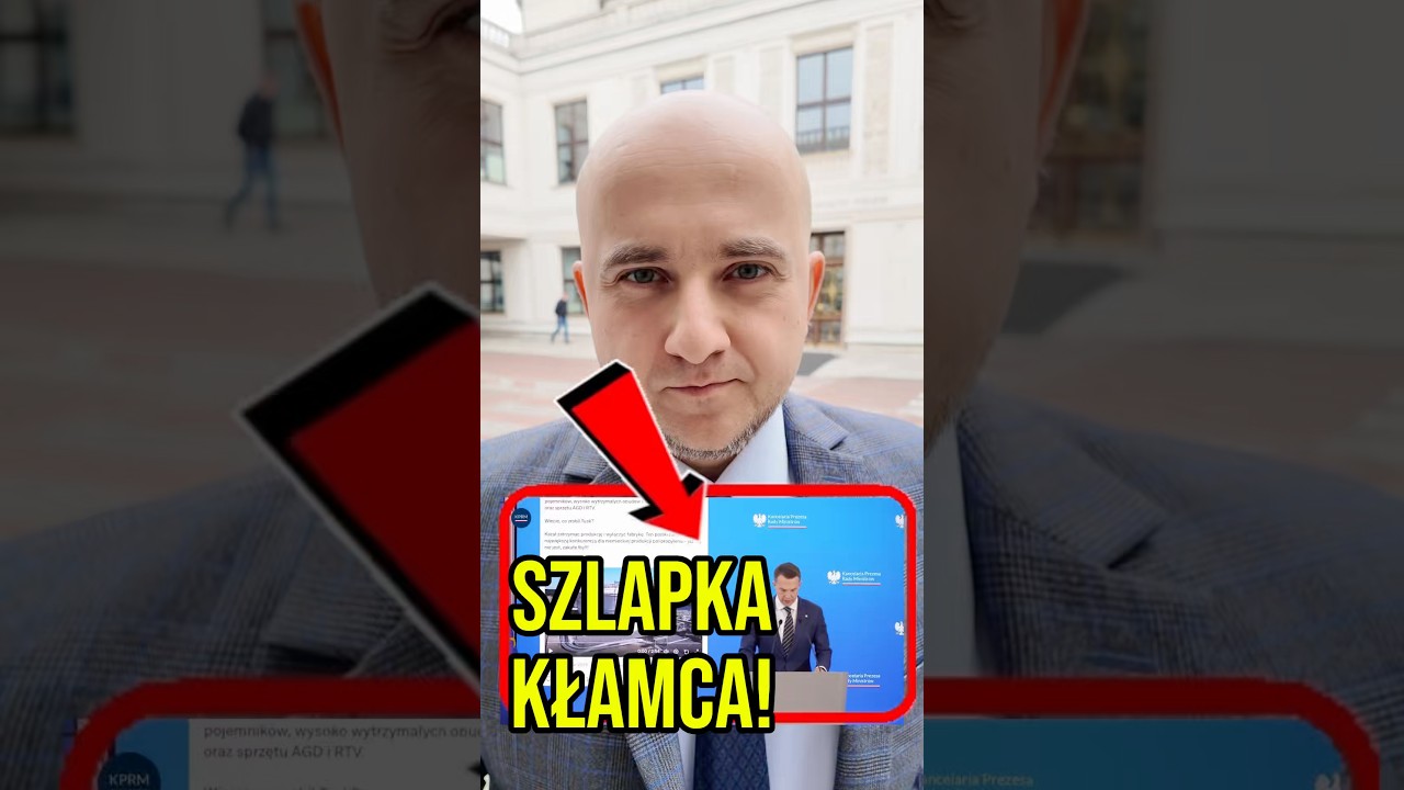 SZLAPKA W MINUTĘ SKŁAMAŁ 6 RAZY ws. Polimer&oacute;w Police! Chcą zniszczyć i sprzedać zakład?