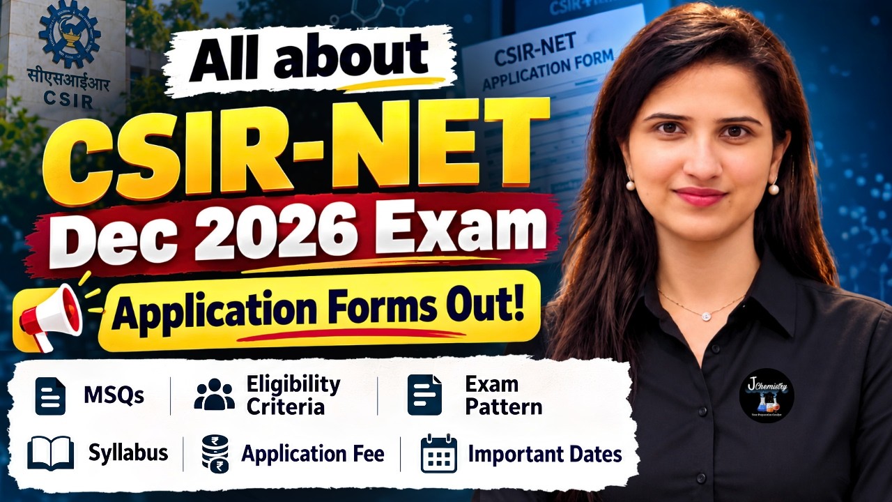 🚨CSIR NET Dec 2026 Application Forms Released | Complete Details | NTA Update