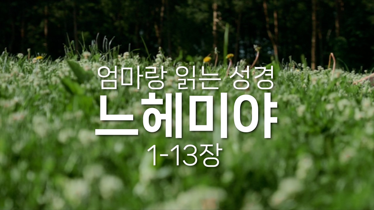 느헤미야 / Nehemiah /1-13장 (1년 3독) 예수님의 빛
