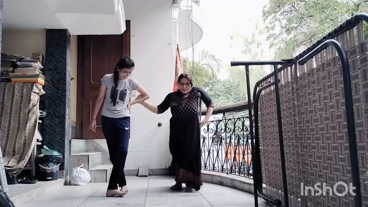 I tried walk without my crutches 🩼,but can't walk😔..crutches#disabledmom#motivationalvlog
