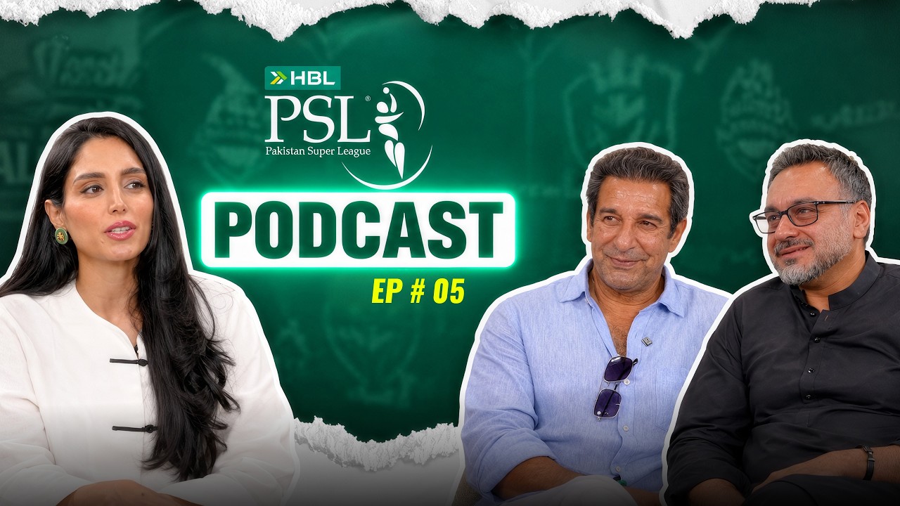 HBL PSL Podcast Episode 5: Wasim Akram & Salman Naseer on How HBL PSL 11 Entered a New Era (Part-1)