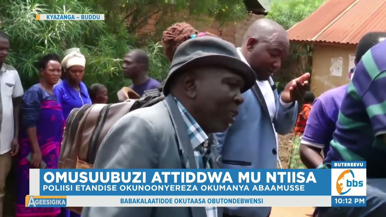 Omusuubuzi Attiddwa mu Ntiisa, Abazigu Bamuttidde mu Dduuka Lye