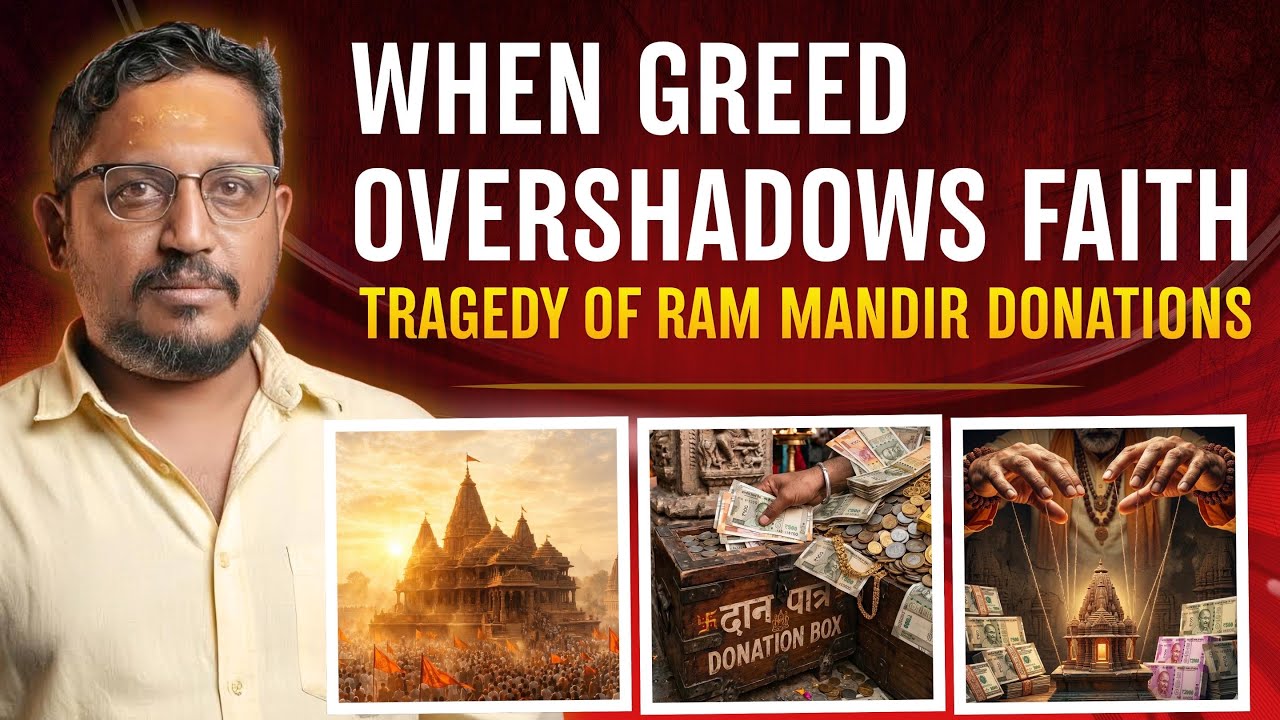 Temple Corruption in India | Ram Mandir | Rajarshi Nandy