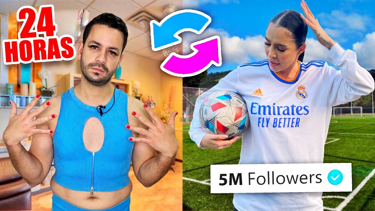 INTERCAMBIO DE VIDA CON JESSICA PEREIRA POR 24 HORAS!!