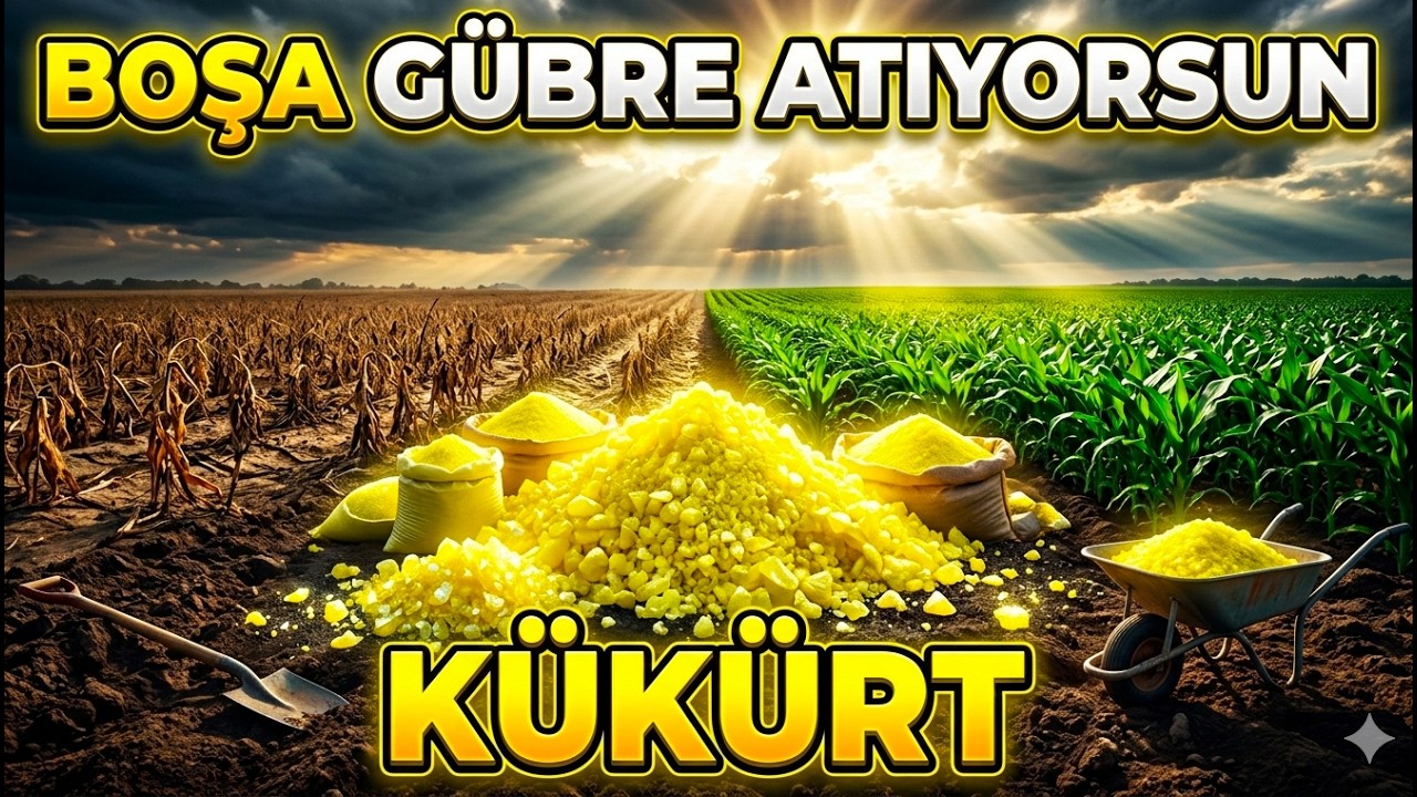 Tarımda Kükürt Gerçeğini Kimse Açık Açık Anlatmıyor!