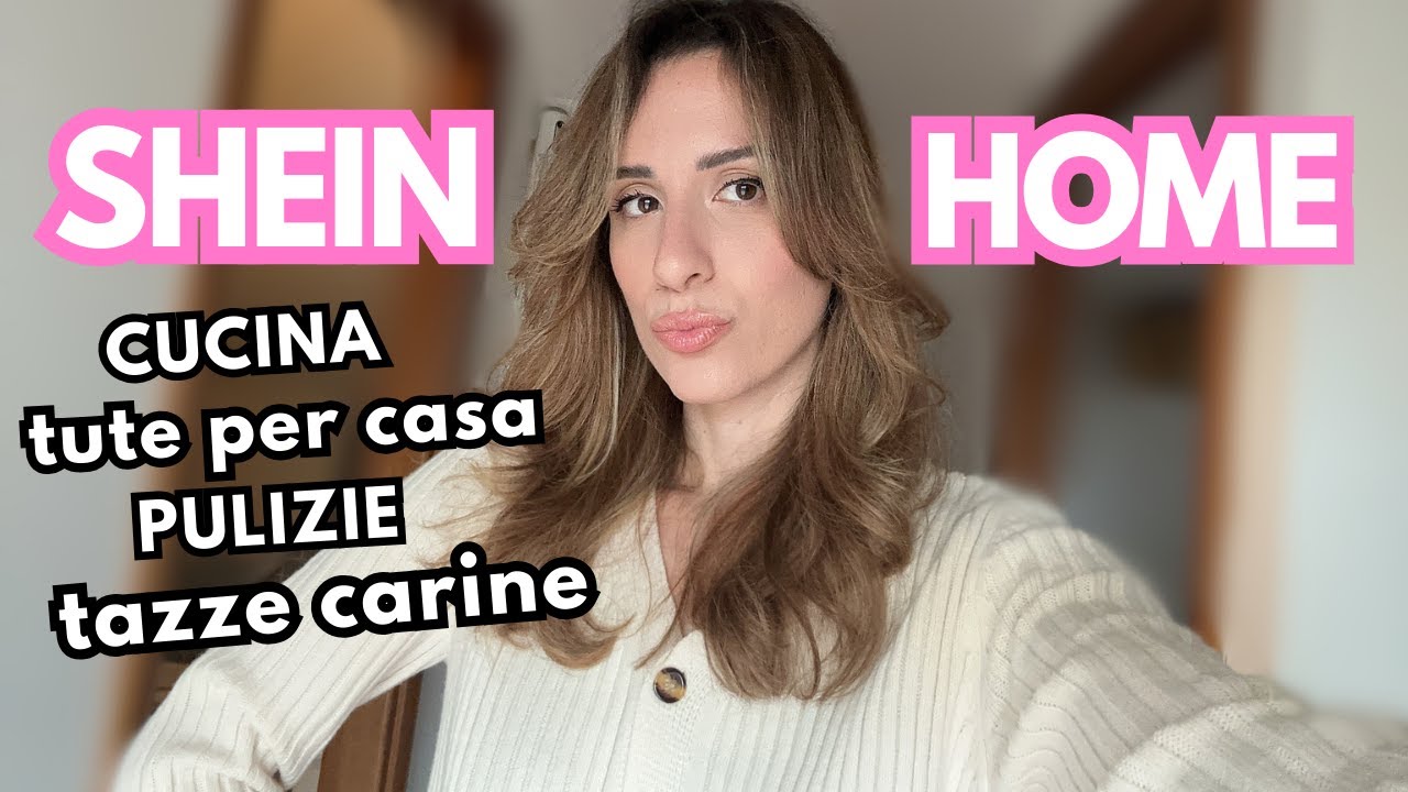 HAUL SHEIN HOME 💖 oggetti utili per casa nuova!