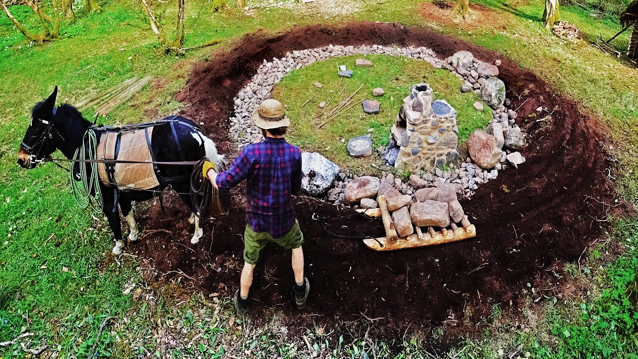 100,000 lb of Stone COMING IN! ~ Iron Age Bushcraft Build (Ep.3)