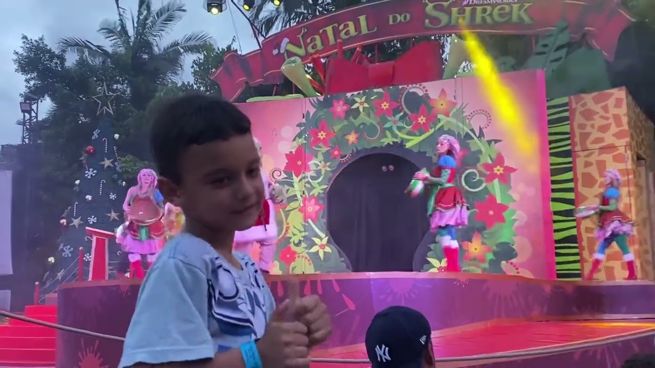 Leco no Natal do Sherek