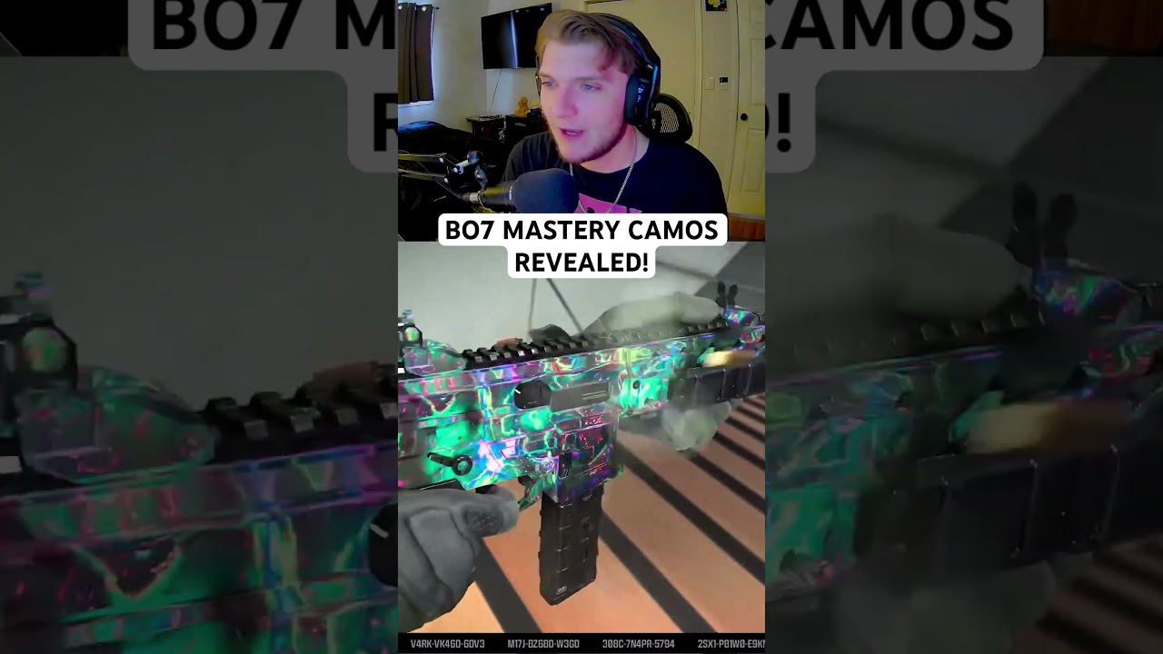 BLACK OPS 7 МАСТЕРСКИЕ КАМУФЛЯЖИ!