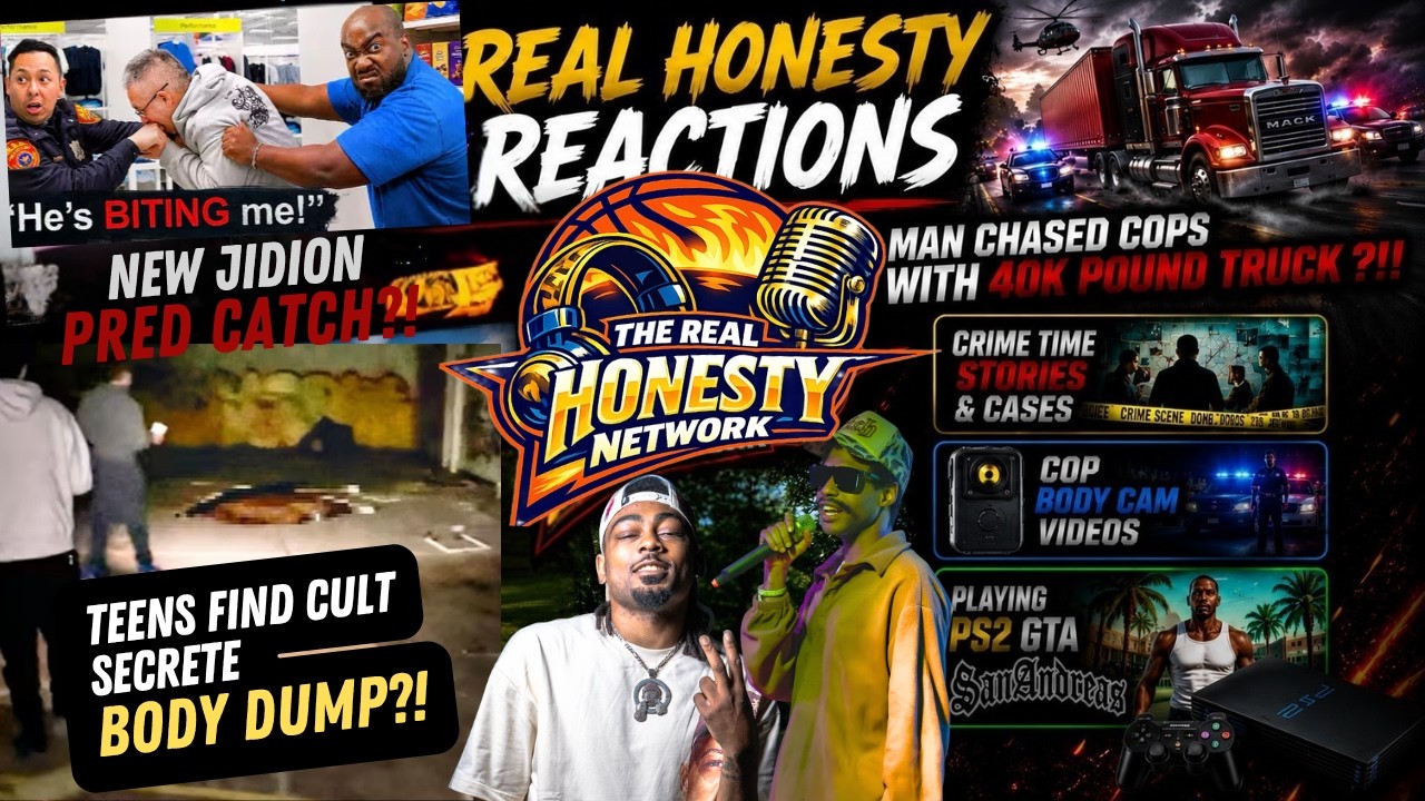 New JiDion Catch?! Suspect Bites a Cop + Cult Body Dump?! | Real Honesty Reactions