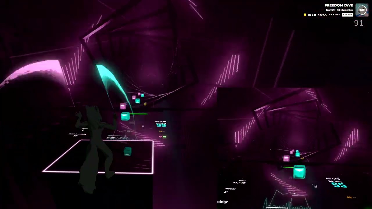 Beat saber - Freedom Dive Music Box by XI&R3 Music Box