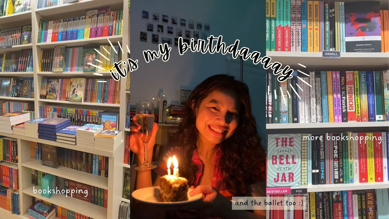 turning 28 in my favorite bookstore | birthday vlog in paris 📚✨