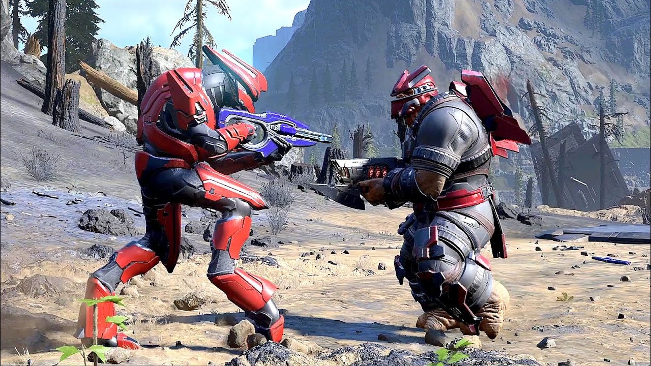 Elites vs Brutes - HALO INFINITE NPC Wars