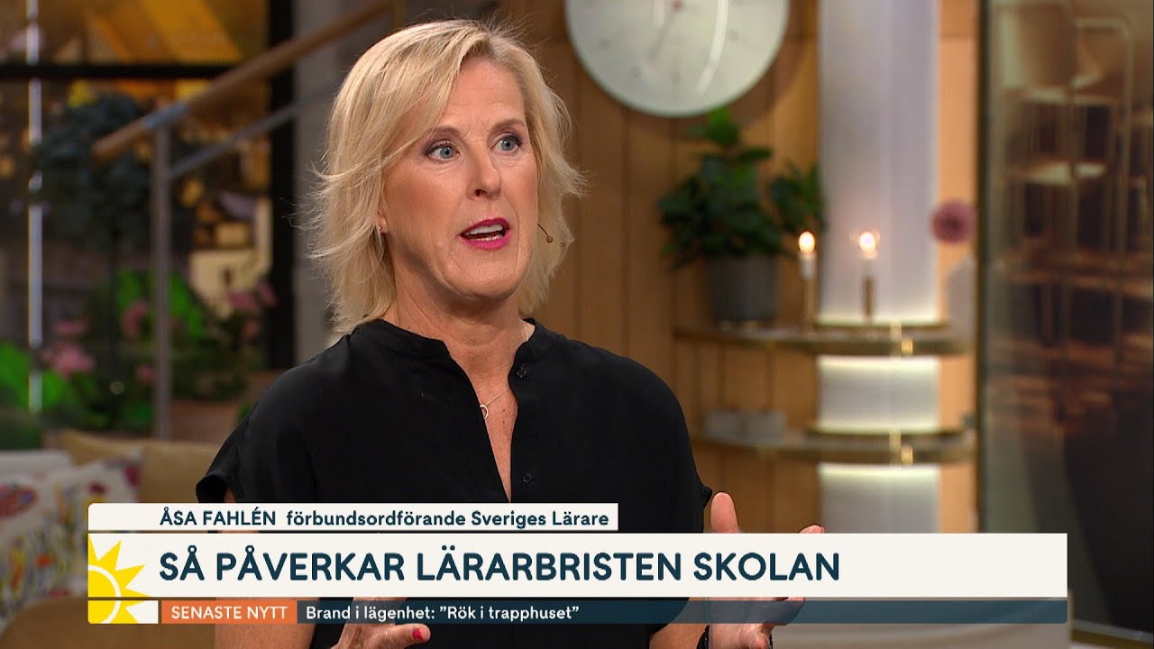Allt fler lärare byter yrke – för dåliga villkor | Nyhetsmorgon | TV4 & TV4 Play