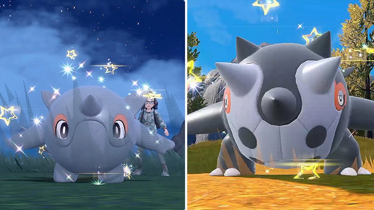 SHINY CETODDLE and CETITAN after 2457 ENCOUNTERS in POKEMON SCARLET