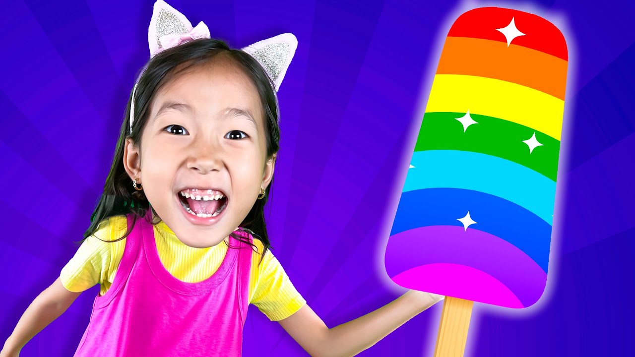 This Is Rainbow Ice Cream + Rainbow Juice Song Compilation | Nursery Rhymes & Kids Songs