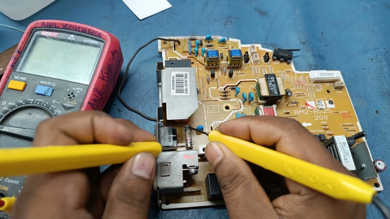 Hp laserjet m1005 without STR Dead power supply repair fully explained in hindi