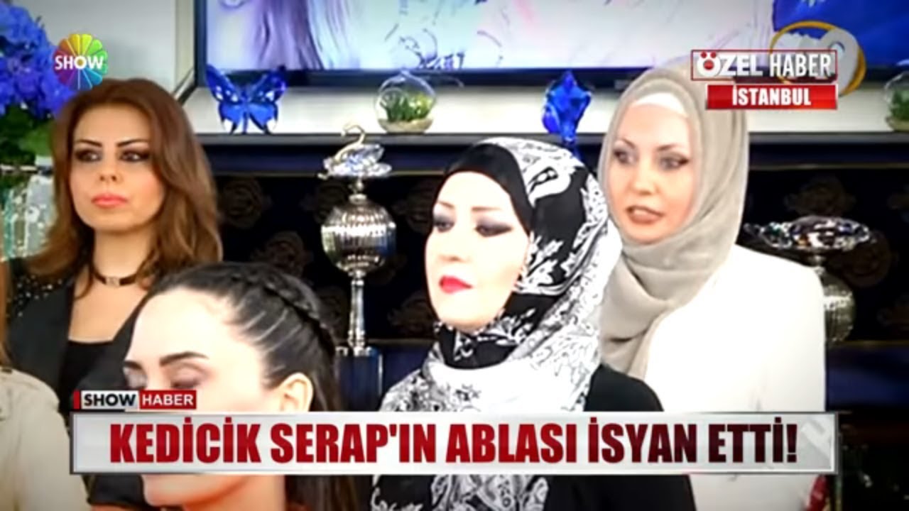 Kedicik Serap'ın ablası isyan etti!