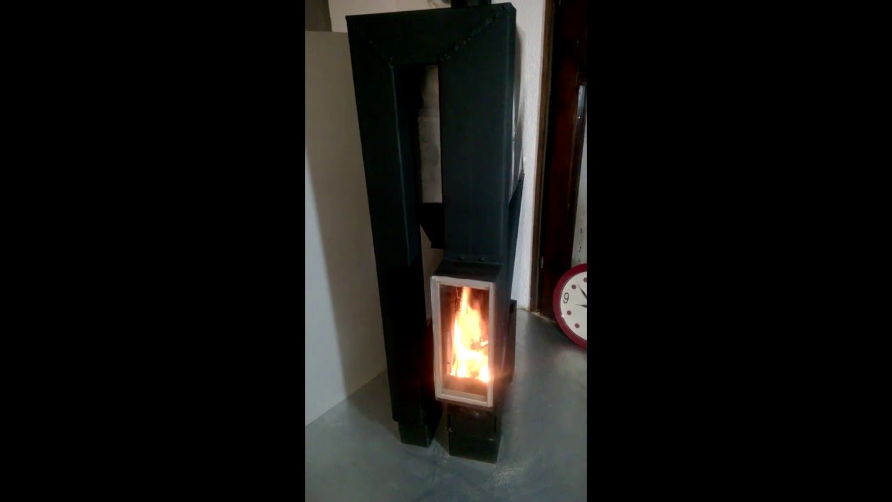 Pellet stove (no electricity) - temperature reading , performance