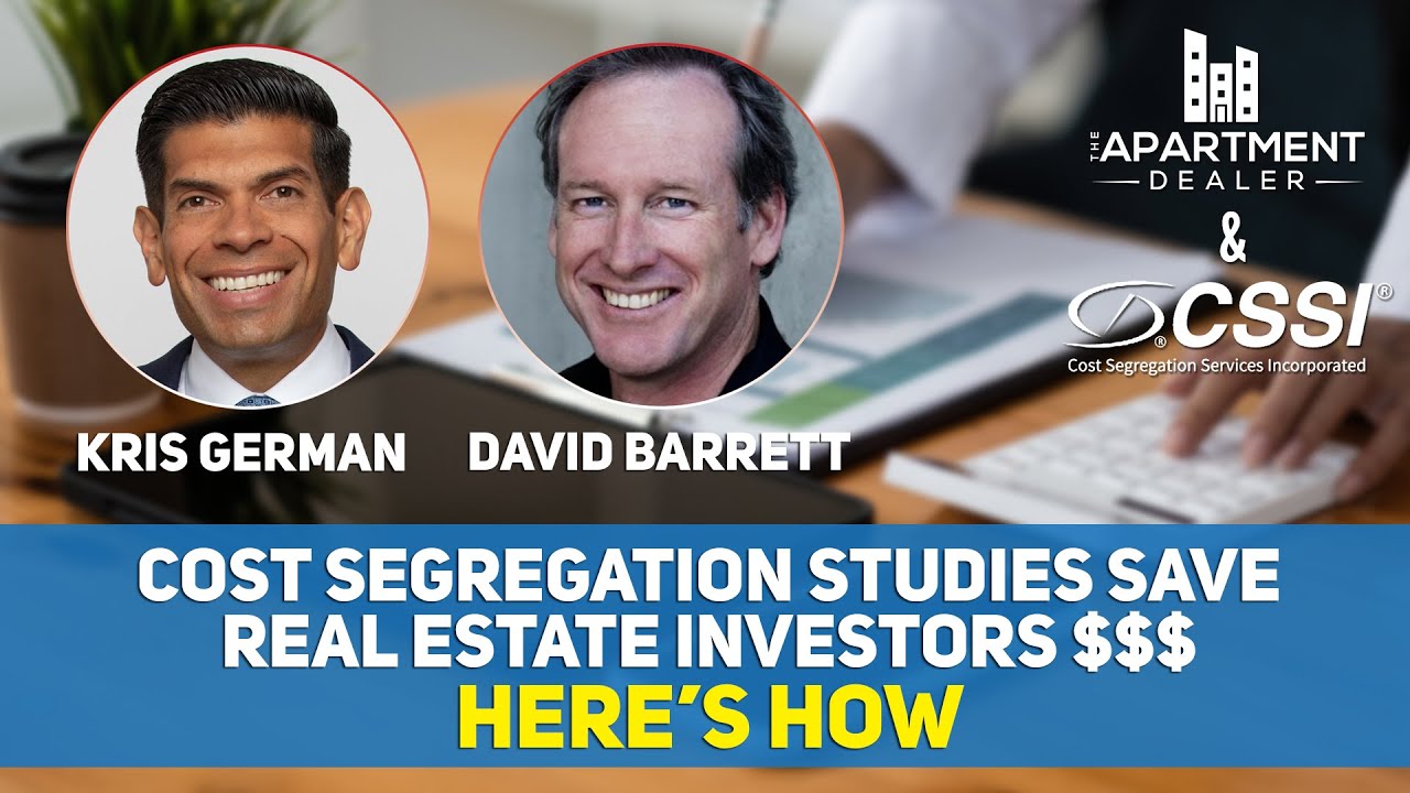 Multi-Family Investing - What You NEED To Know About Cost Segregation Studies!