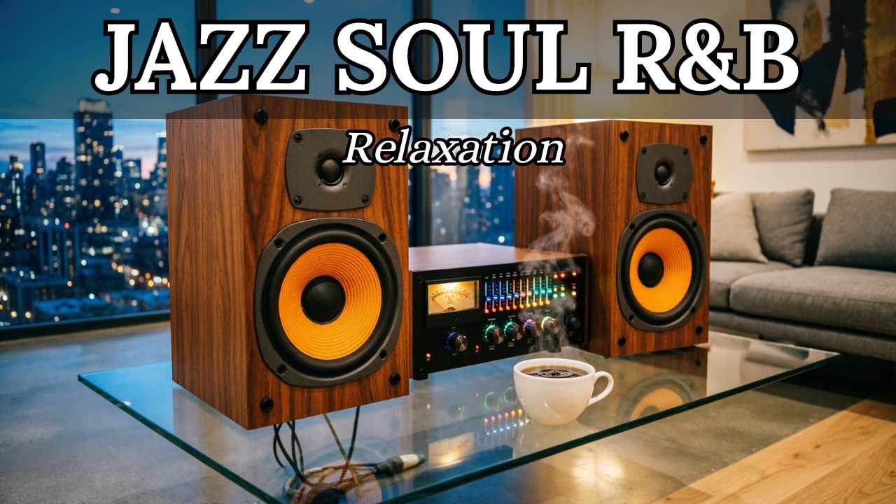 Soulful Jazz R&B Vibes 🕯️🎶 | Deep Relaxation Music for Stress Relief, Coffee Time, and Calm Nights