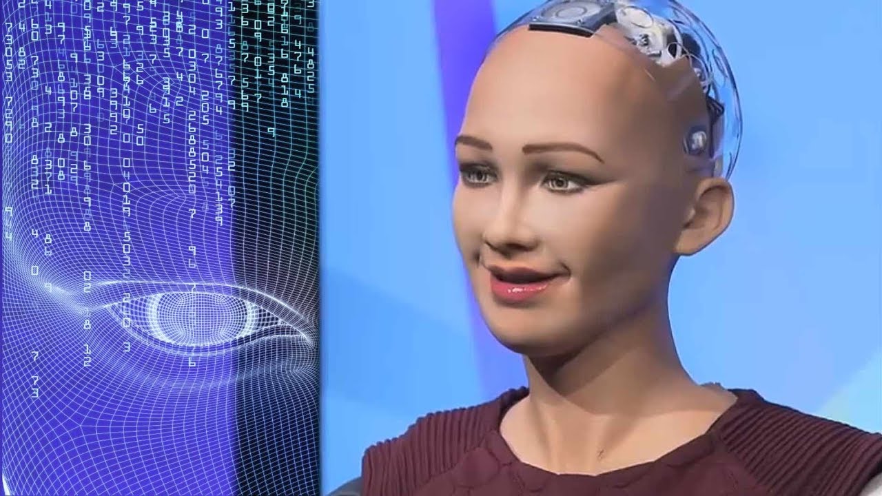 Artificial Intelligence (AI) Sophia: The Future Is Neon Beast
