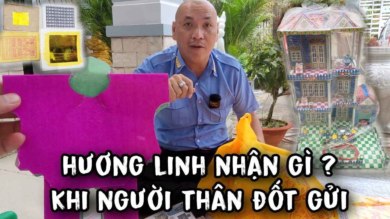 Nhật Tâm nói hương linh nhận được gì khi người thân gửi xuống âm phủ