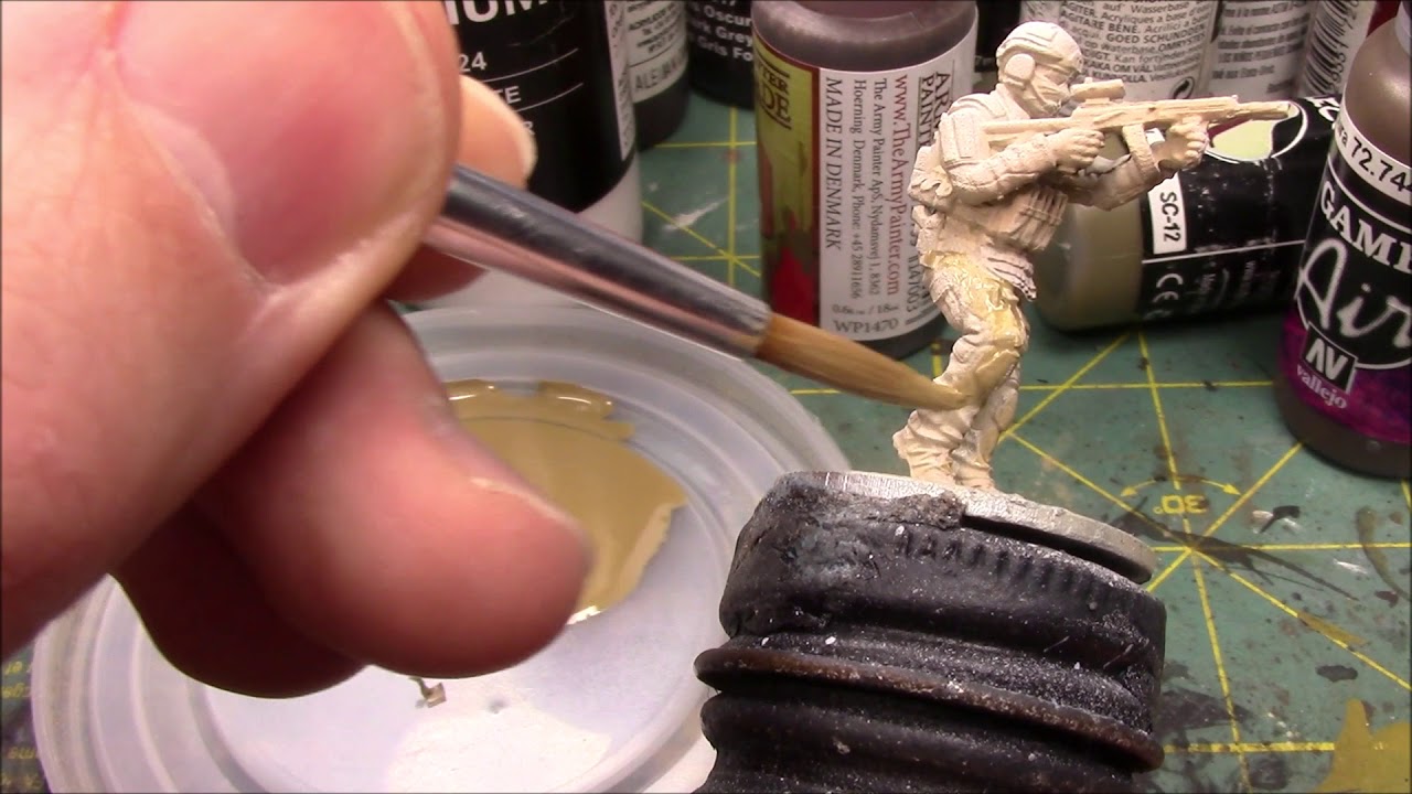 28mm Modern Painting MultiCam Uniforms