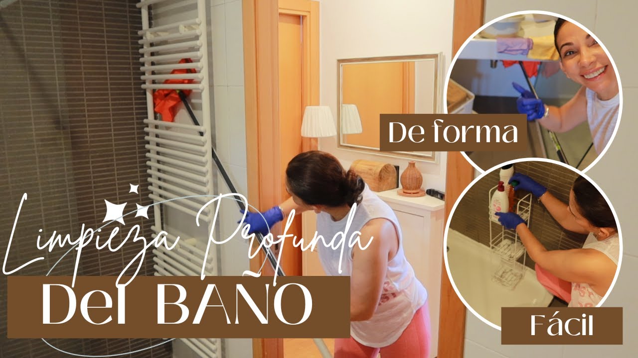 ✨LIMPIA EL BAÑO DE FORMA FÁCIL 🫧 - TÉCNICAS DE LIMPIEZA PROFUNDA 🧺 TIPS AMBIENTADORES 💡