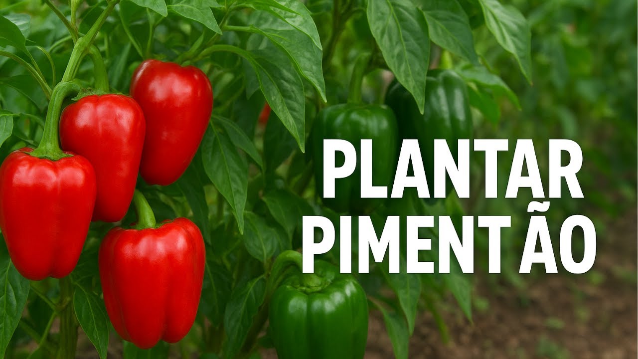 COMO PLANTAR PIMENTÃO?