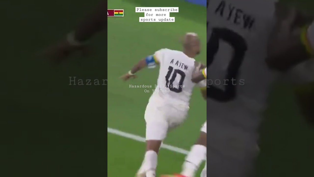 Dede Ayew scores his first goal in the Fifa world cup 2022 #football #sports