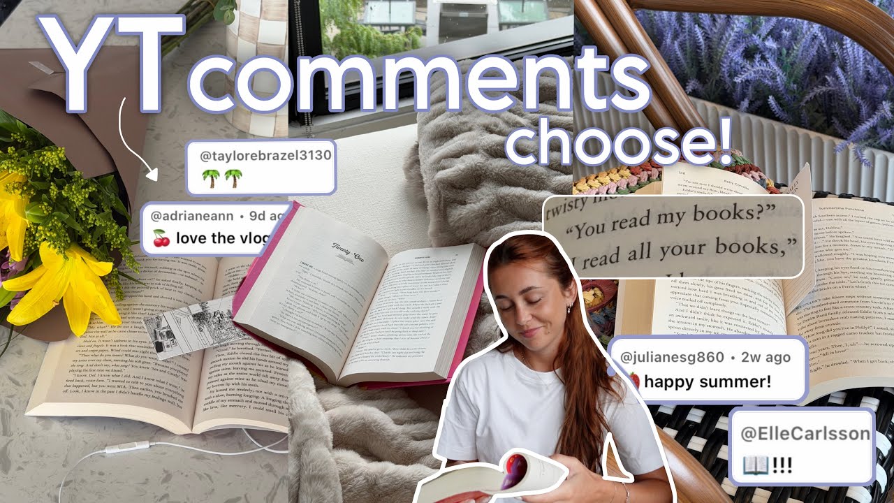 Подписчики выбирают книги, которые я читаю (сами того не зная 🤭) *влог о чтении*