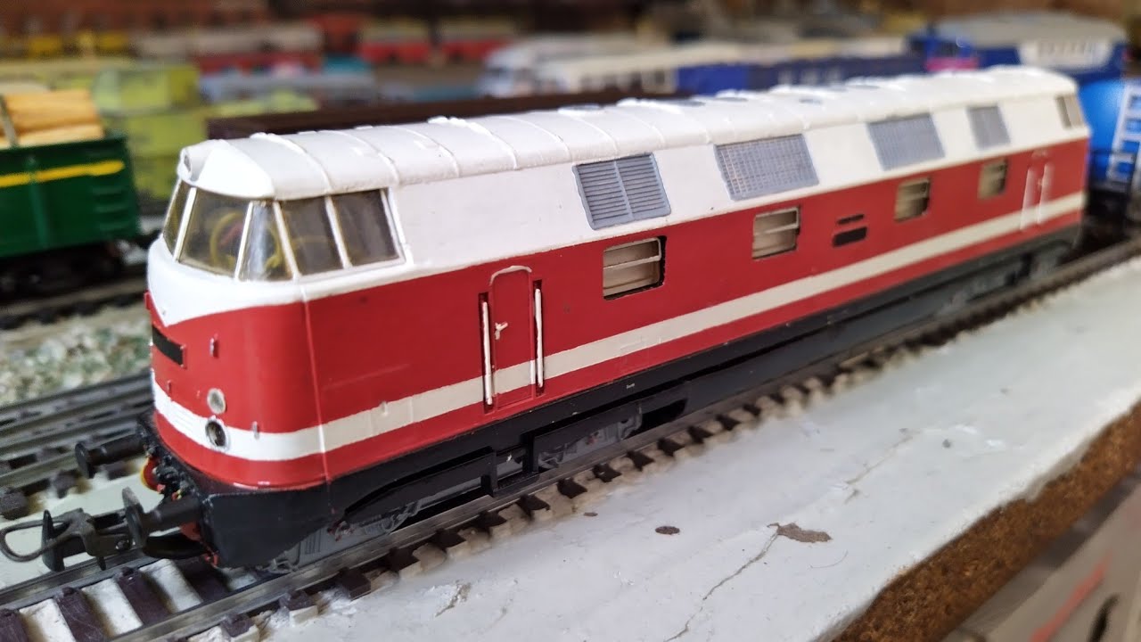 Prezentacja Lokomotywy: BR118 770-7 Spalinow&oacute;z firmy G&Uuml;TZOLD 1:87 H0