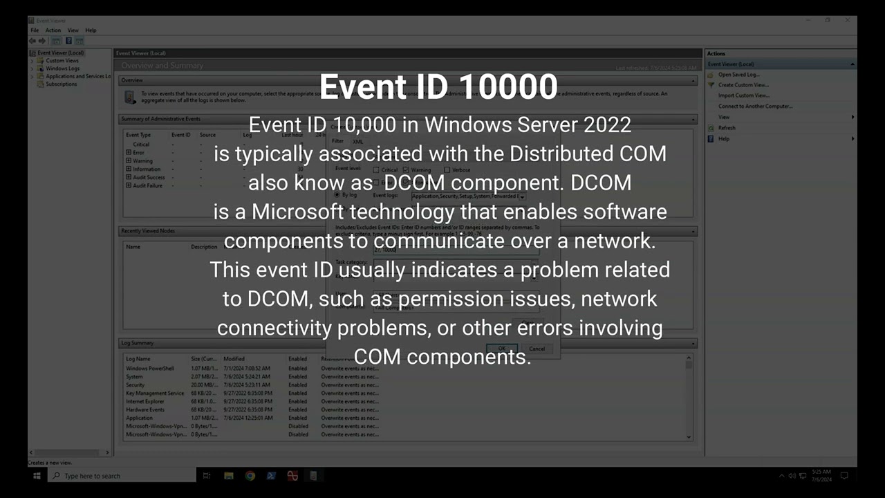 How to check network disconnection events in the Windows system event log