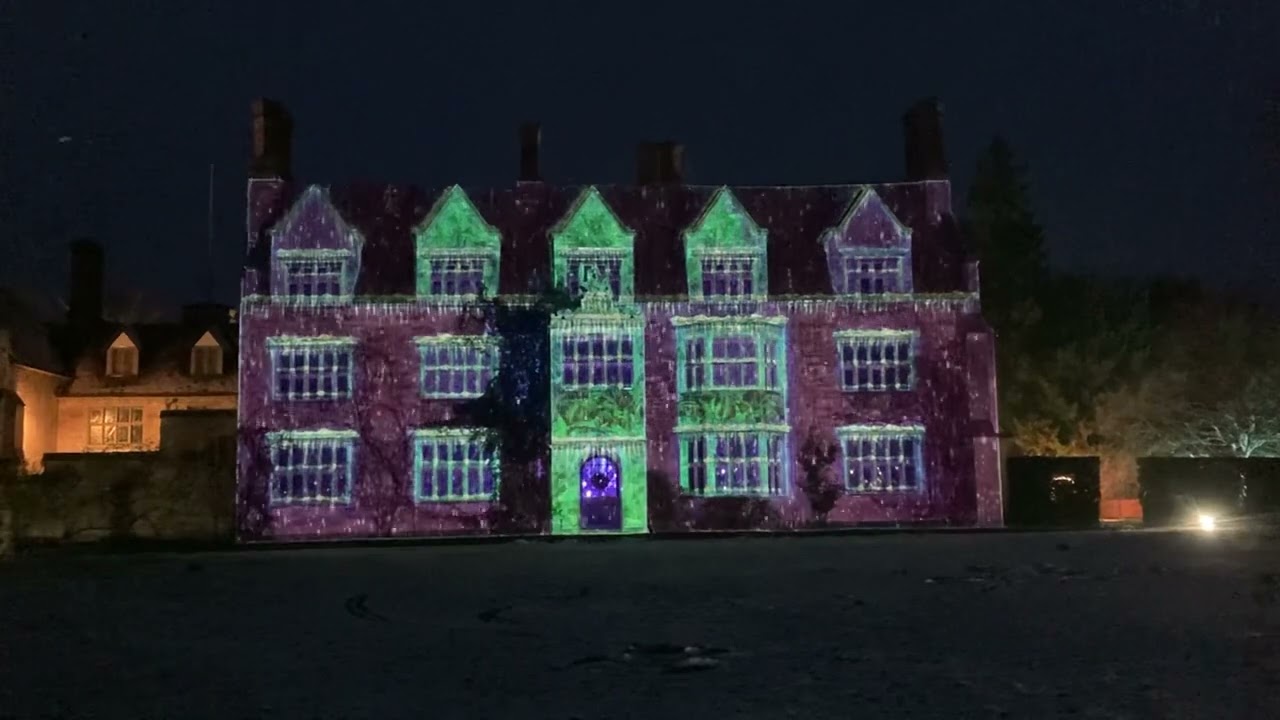 Winter Lights. Anglesey Abbey. Cambridge. Visit with the CYJO.