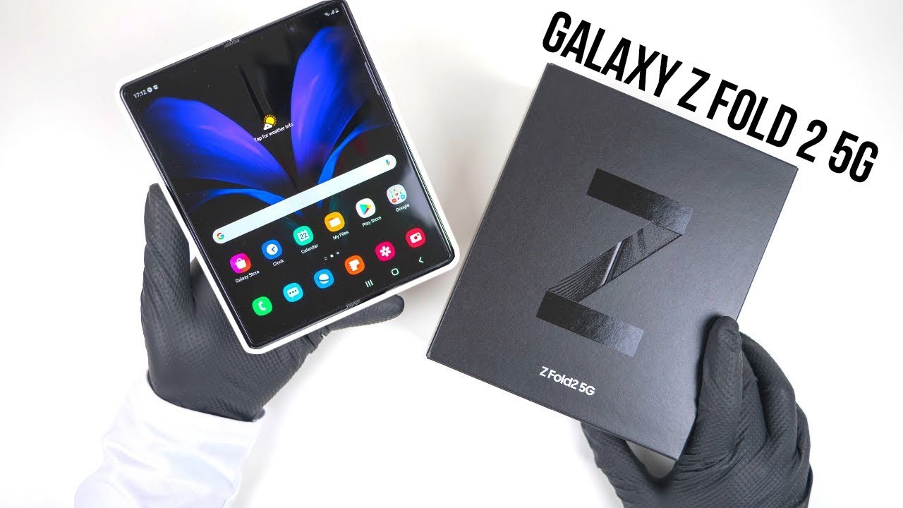 Samsung Galaxy Z Fold 2 5G Unboxing + Gameplay - ASMR