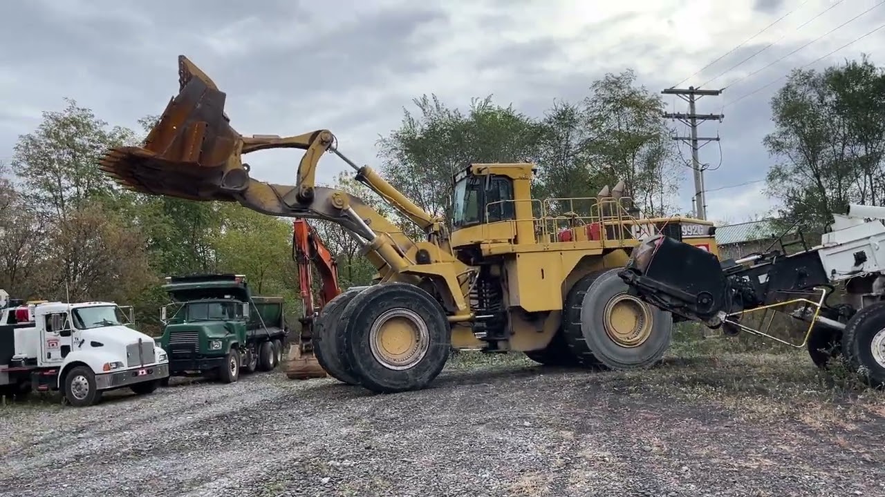 CAT 992G RUBBER TIRED LOADER
