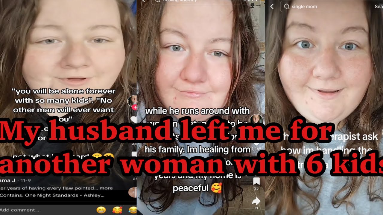My husband left me and our 6 kids for another woman🥹