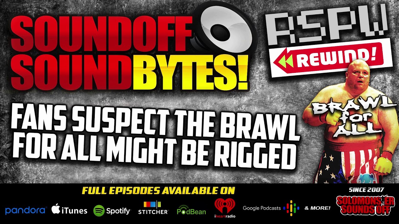 Fans In 1998 Suspect Brawl For All Might Be RIGGED (RSPW Rewind)