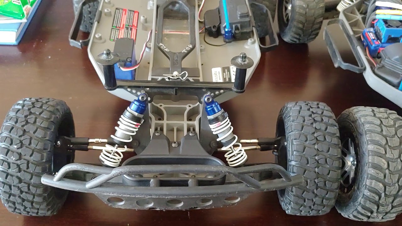 Traxxas Slash 2WD and 4X4 suspension tuning.