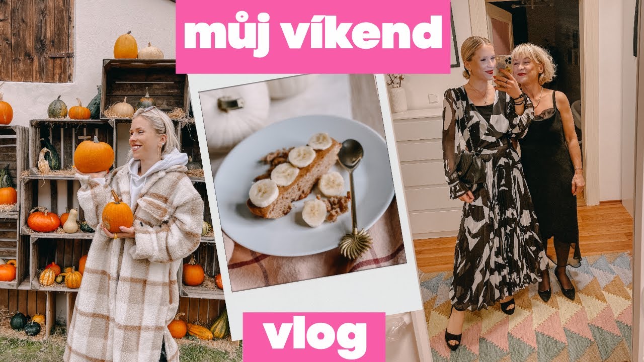 Stardance+dýňová farma+banana bread | VLOG