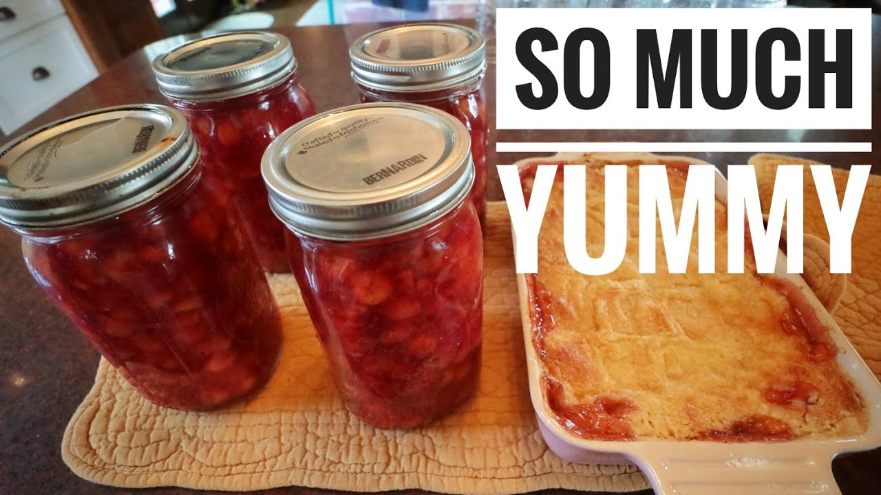 Canning Cherry Pie Filling & Bonus Dessert Recipe | Homestead Pantry